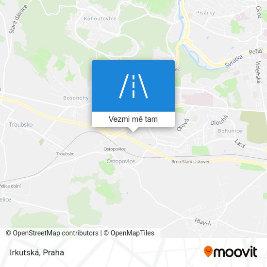 Irkutská mapa
