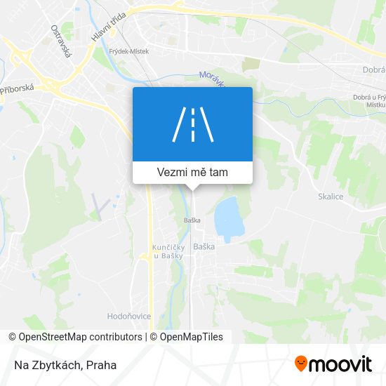 Na Zbytkách mapa