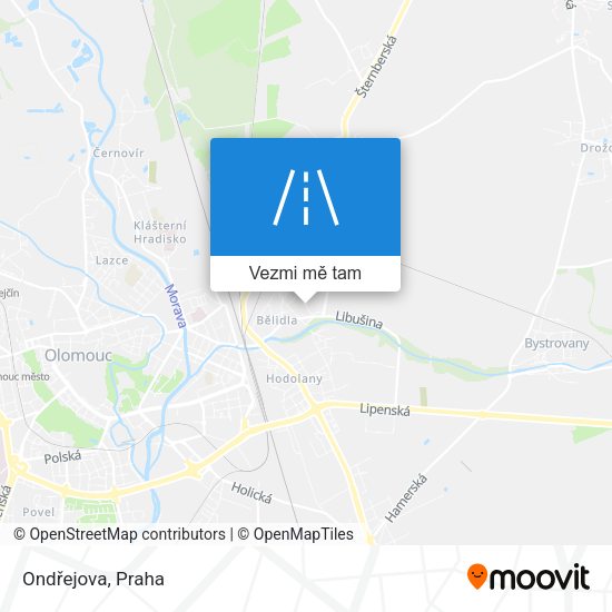 Ondřejova mapa
