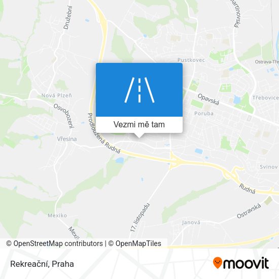 Rekreační mapa