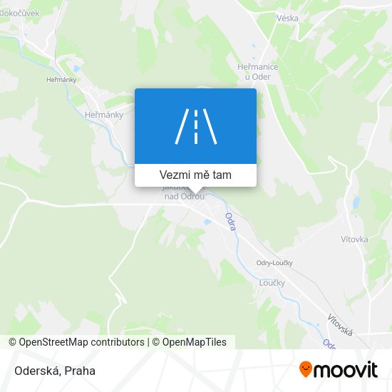 Oderská mapa