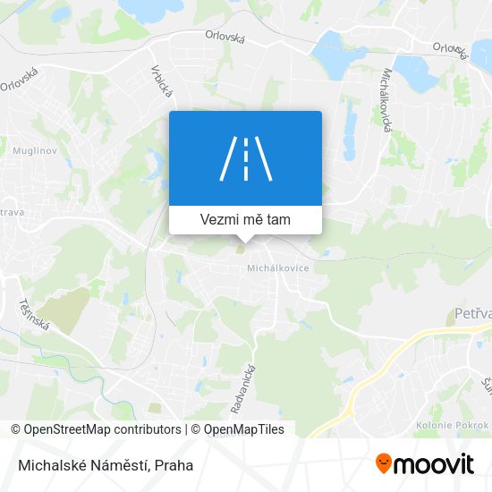 Michalské Náměstí mapa