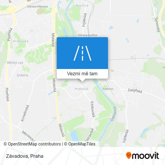 Závadova mapa