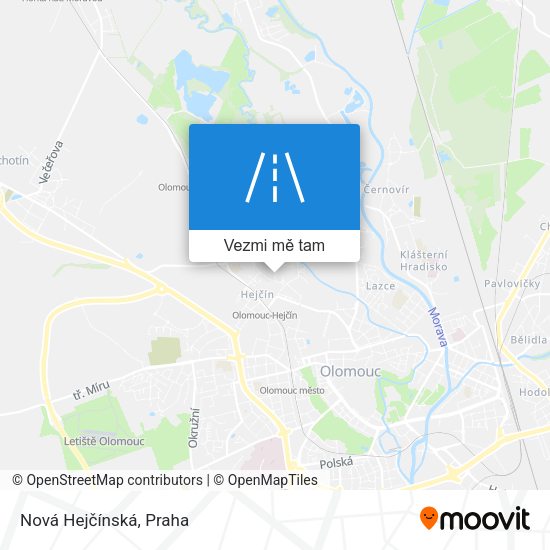 Nová Hejčínská mapa