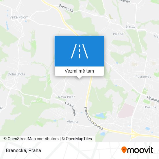 Branecká mapa