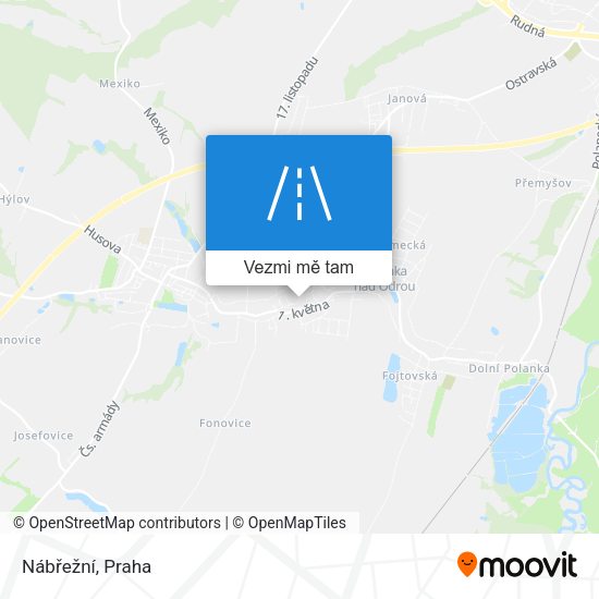 Nábřežní mapa