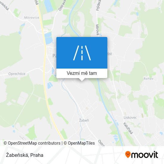 Žabeňská mapa