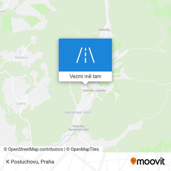 K Posluchovu mapa
