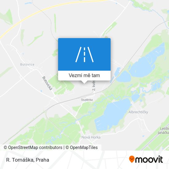 R. Tomáška mapa