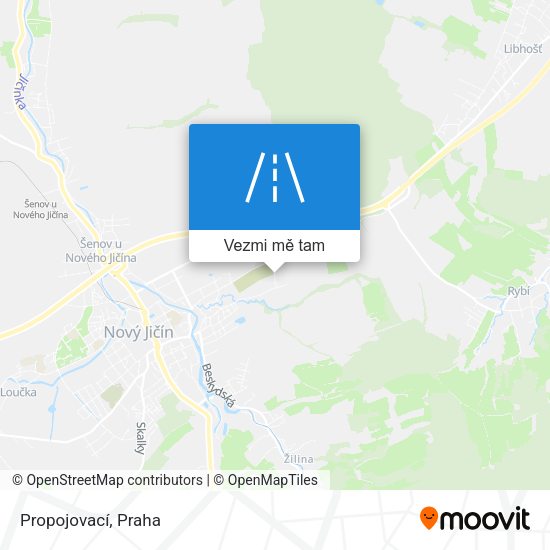 Propojovací mapa