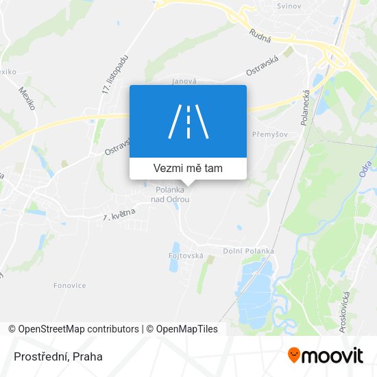 Prostřední mapa