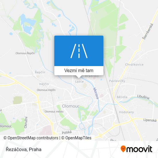 Řezáčova mapa