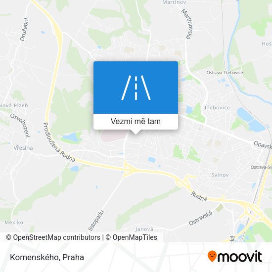 Komenského mapa