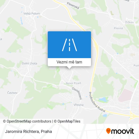 Jaromíra Richtera mapa