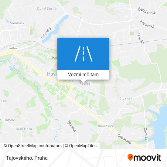 Tajovského mapa