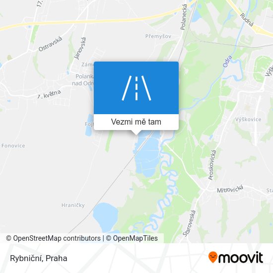 Rybniční mapa