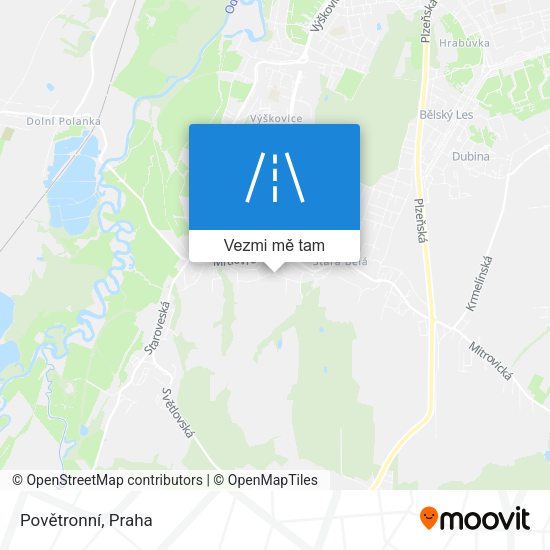 Povětronní mapa