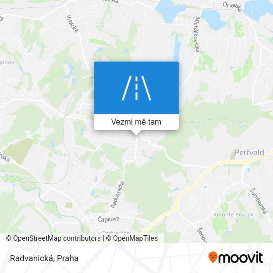 Radvanická mapa