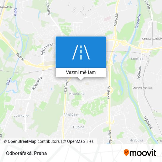 Odborářská mapa
