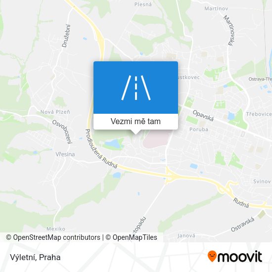 Výletní mapa