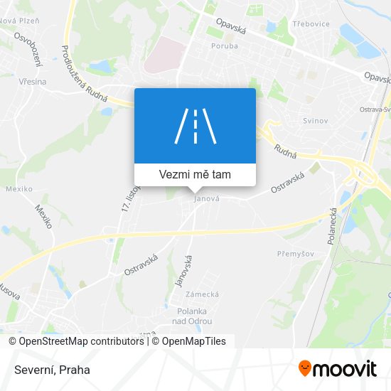 Severní mapa