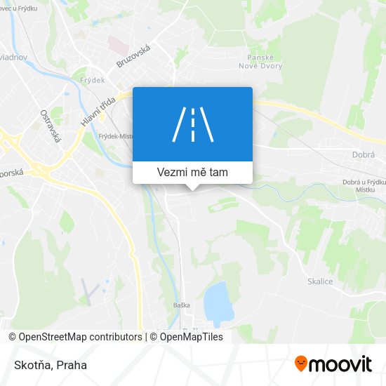 Skotňa mapa