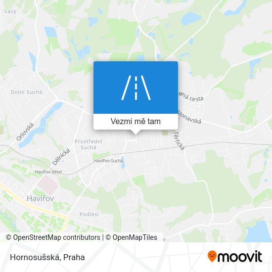 Hornosušská mapa