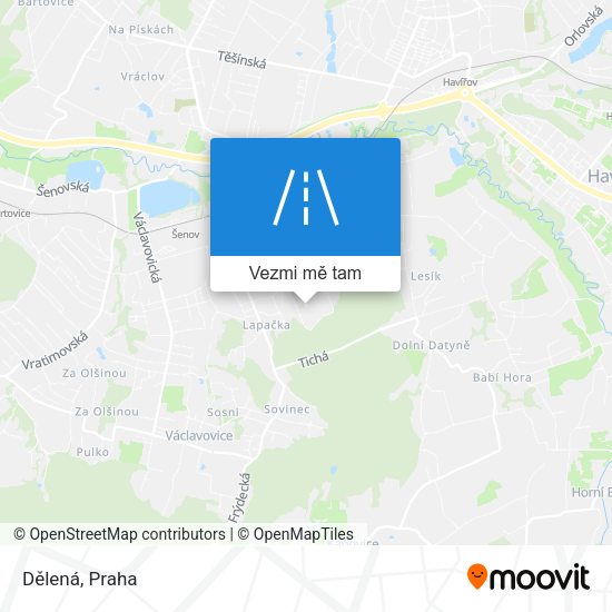 Dělená mapa