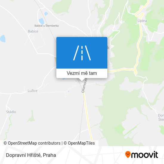 Dopravní Hřiště mapa