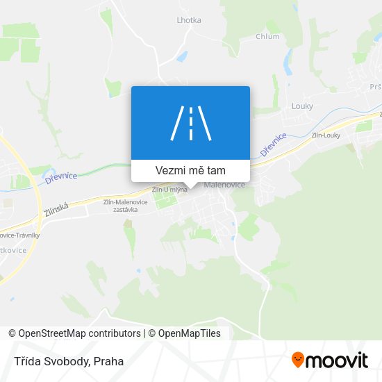Třída Svobody mapa