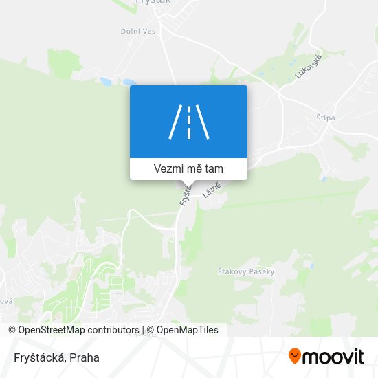 Fryštácká mapa