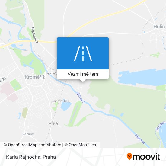 Karla Rajnocha mapa
