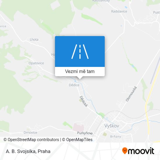 A. B. Svojsíka mapa
