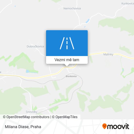 Milana Diase mapa