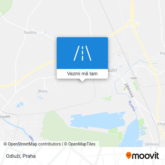 Odluží mapa
