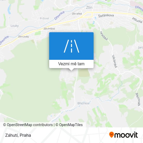 Záhutí mapa