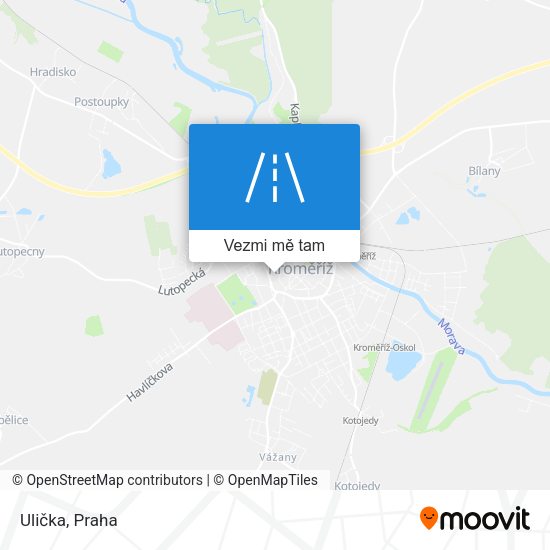 Ulička mapa