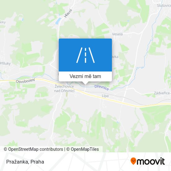 Pražanka mapa