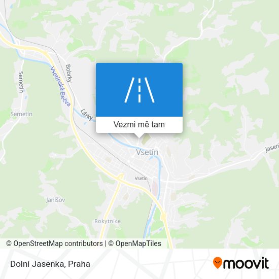 Dolní Jasenka mapa