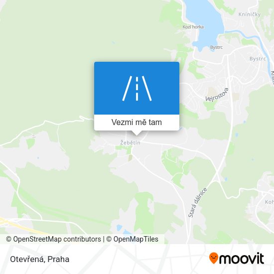 Otevřená mapa