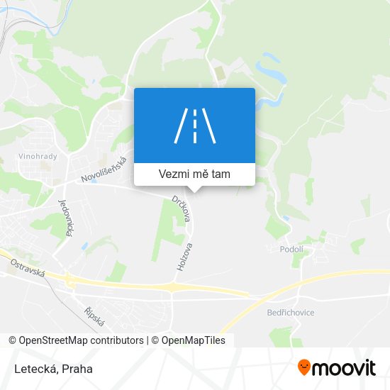 Letecká mapa