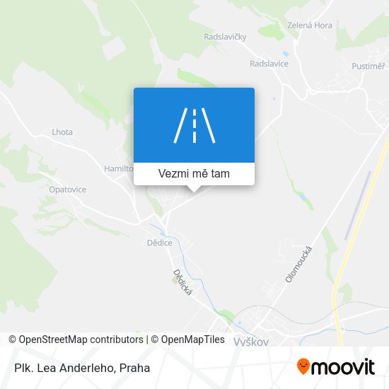 Plk. Lea Anderleho mapa