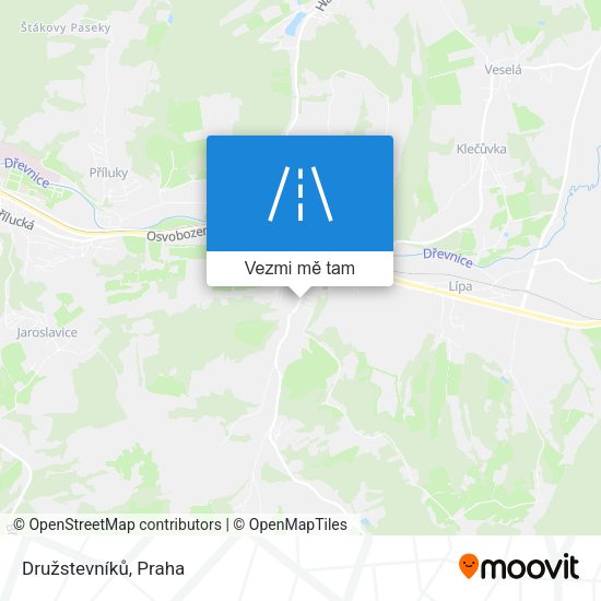 Družstevníků mapa