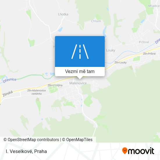 I. Veselkové mapa