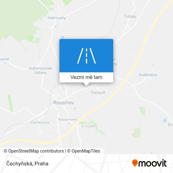 Čechyňská mapa