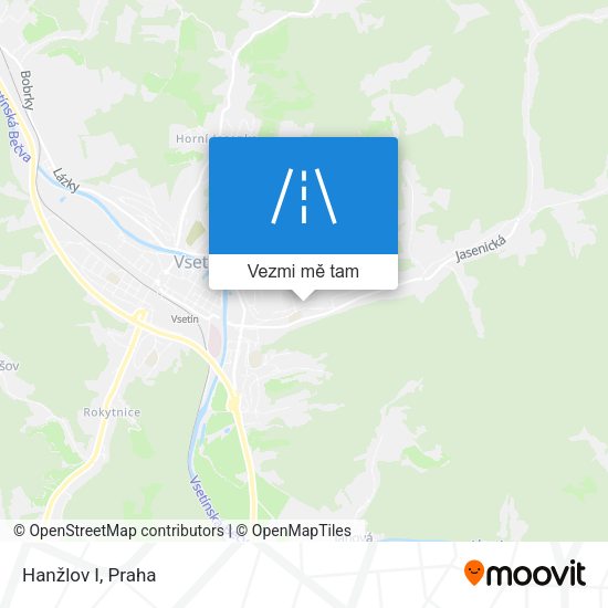 Hanžlov I mapa
