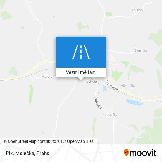 Plk. Malečka mapa