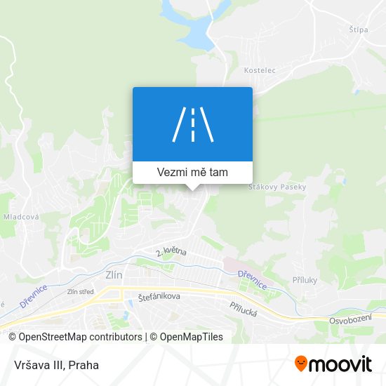 Vršava III mapa
