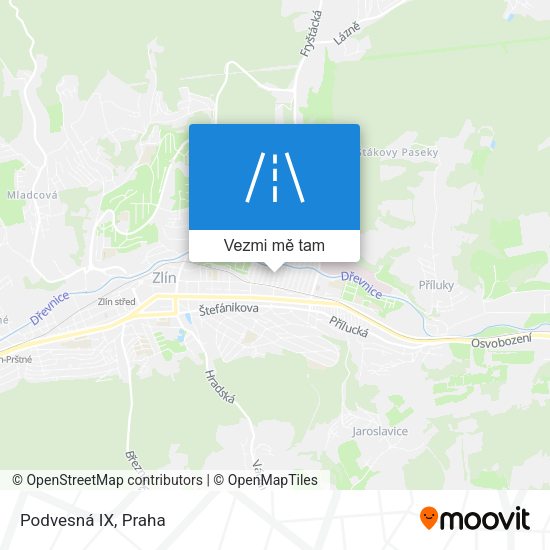 Podvesná IX mapa