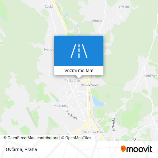Ovčírna mapa